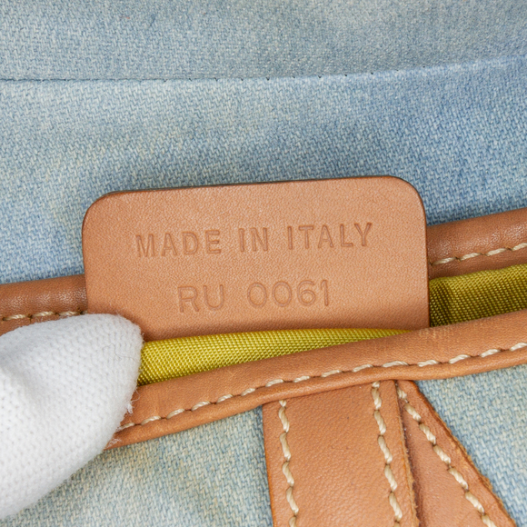 Pre-Loved Dior Denim Saddle bag - Picture 4 of 8